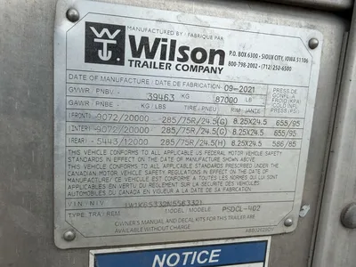 Used 2022 WILSON LIVESTOCK TRAILER Livestock Trailers Minnesota US | Carco Truck & Equipment #1513858