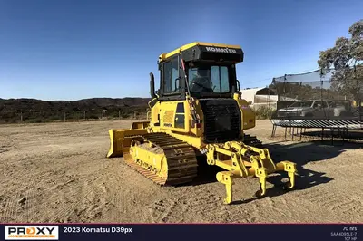 Used 2024 KOMATSU D39PX-24 Bulldozers California US | Proxy Equipment #1383669