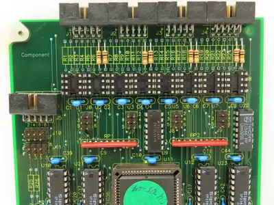 WinSystems MCM-COM4A I/O Card Bus 4 Channel RS-232 Rev C Adaptor Circuit Board