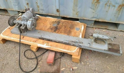 Custom Made Lathe 10 x 32 Single Phase Master Gear Motor 6" Chuck Metal Wood