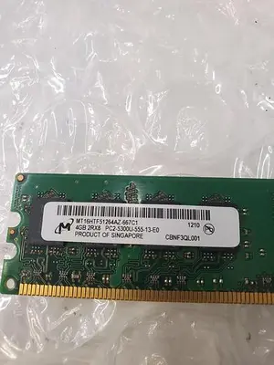 MICRON MT16HTF51264AZ-667C1 4GB MEMORY