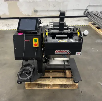 USED SHARP CONTINUOUS ROLL BAGGING SYSTEM MARK II, BAGGER MACHINE