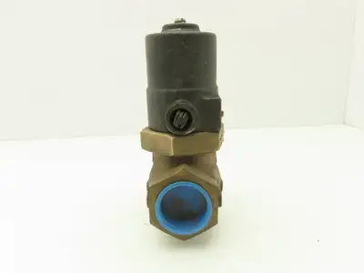Magnatrol 18G26 Bronze Solenoid Valve 1-1/2"NPT 120V Full Port Normally Closed