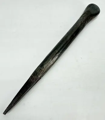 Metal  Spinning Tool with Rounded, Flattened 9" x 5/8" w/1" tip (5905)