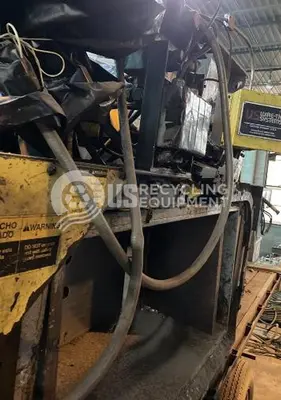 USED 2001 EXCEL 2R9 TWO RAM AUTO TIE HORIZONTAL BALER