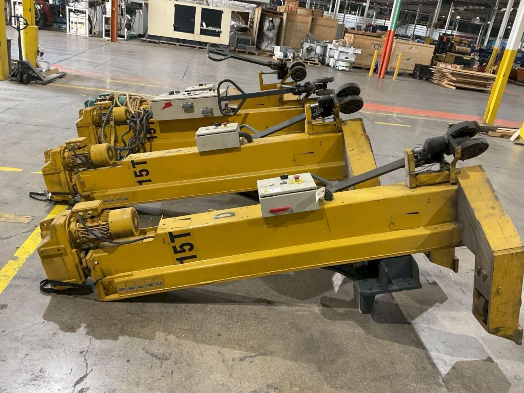 USED SEFAC LIFT & EQUIPMENT M150BF2000