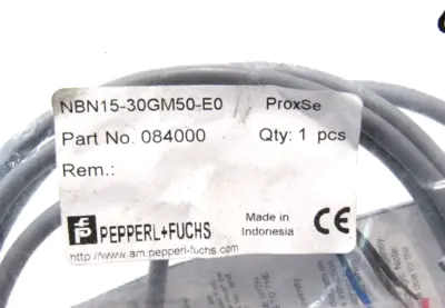 NEW PEPPERL+FUCH NBN15-30GM50-E0 PROXIMITY SENSOR 084000 NBN1530GM50E0