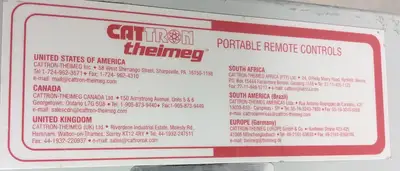 Used Cattron RD804 Industrial Controls South Carolina US | Palmetto Automation #1159775