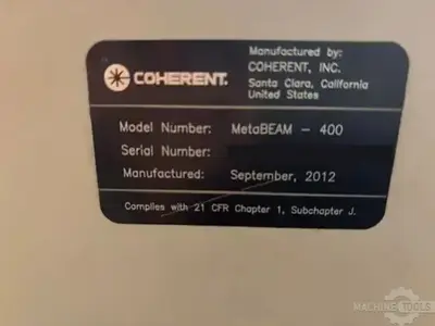 USED 2012 COHERENT METABEAM 400