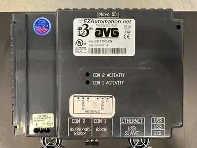 USED AVG AUTOMATION EZT15C EH