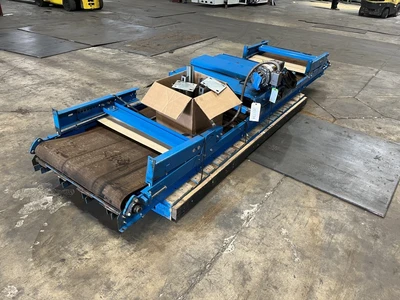 141"L x 30"W Belt, New London Horizontal Conveyor, Model 200-30-120, New in 2017