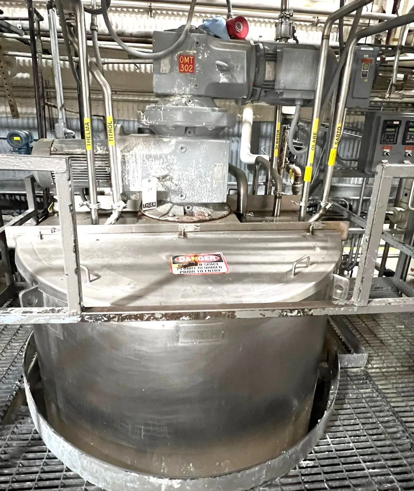 USED LEE INDUSTRIES 1200U3S LEE MIX KETTLE