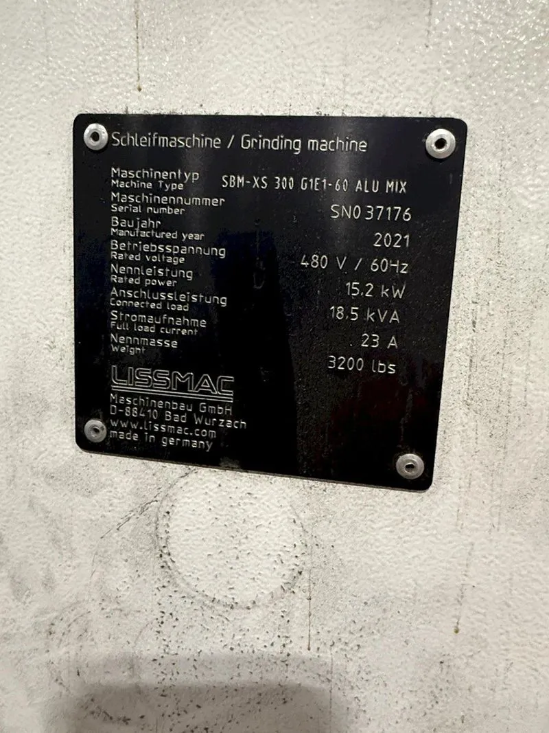 Used LISSMAC SBM-XS 300 G1E1 ALU MIX Deburring Machines Ohio US | Yoder Brothers machinery #1329244