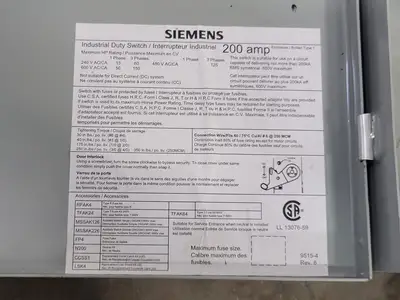 USED SIEMENS ID324