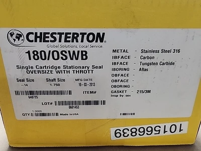 NEW Chesterton 180/OSWB
