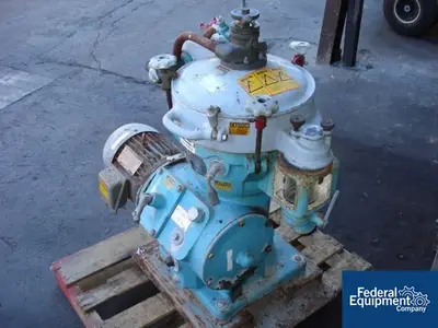 USED Alfa Laval MAB 204S-24-60 ALFA LAVAL CENTRIFUGE, S/S, 5 HP