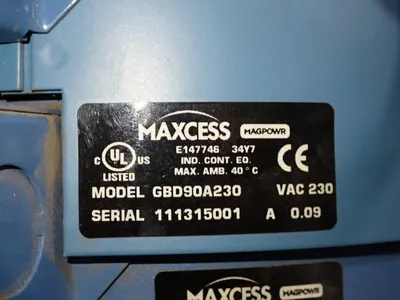 USED MAGPOWER / MAXCESS GBD90A230