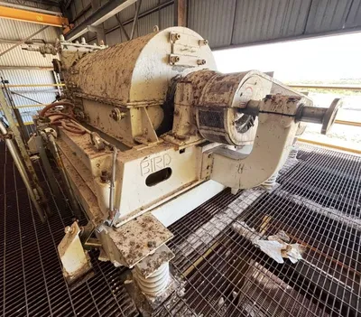 (3) Bird 36 x 72 solid bowl decanter centrifuges, 316SS.