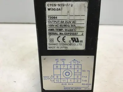 USED SHINKO CTCS-435-C/ES