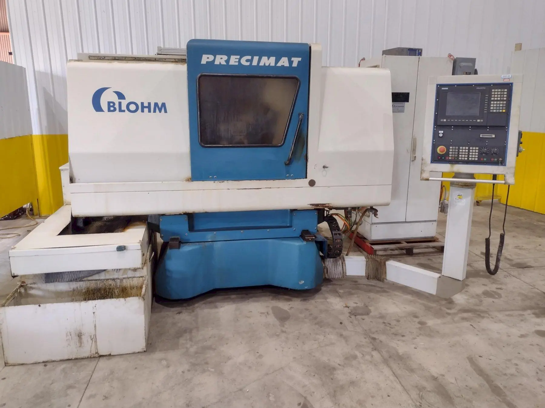 12" X 24" BLOHM 3 AXIS MODEL PRECIMAT 306 CNC SURFACE & PROFILE GRINDER, WITH SINUMERIC / SIEMENS CONTROLS: STOCK #20696