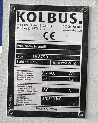 USED 2008 KOLBUS BOOK PRODUCTION LINE