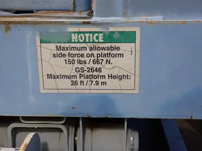 USED 2000 GENIE GS2646