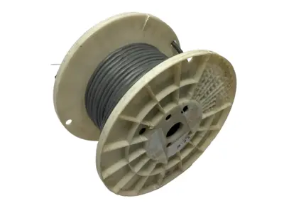 USED BELDEN PLTC CABLE 2 PAIR 18AWG SHIELDED 300V SPOOL OF 120'