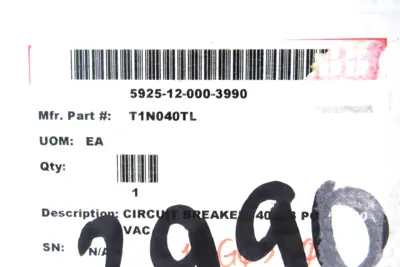 NEW ABB T1N040TL CIRCUIT BREAKER