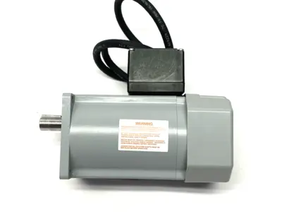 USED BROTHER INDUCTION MOTOR 3-PHASE, 7.5:1 RATIO 1/10HP