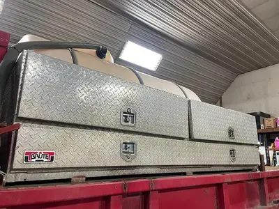 Used SHOP-BUILT 14' FT FLATBED 600 GALLON WATER TANK Water Tanks California US | East West Machinery & Drilling #1417411