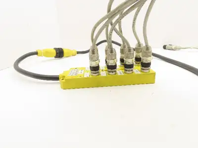 Brad Harrison BTY802N-FBP Woodhead MPIS Actuator 8 Port NPN Unit M12 Cord 48"