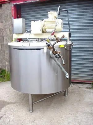 560L S/S Jktd Scraped Anchor Mixer