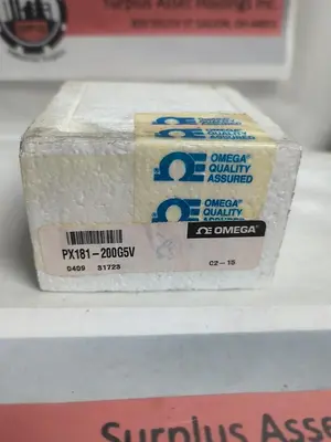 New | in-Stock OMEGA PX181-200G5V Transducers Ohio US | Surplus Asset Holdings #1241755