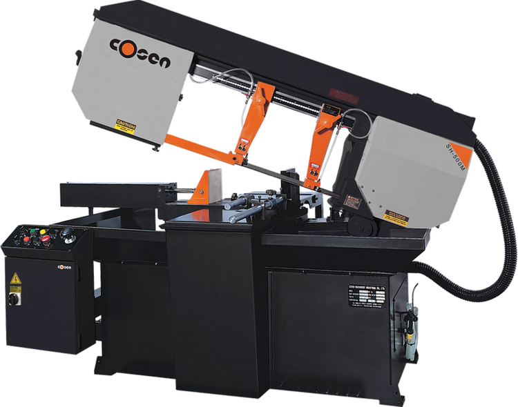 New | in-Stock COSEN SH-500M Horizontal Band Saws | Worldwide Machine Tool #494351