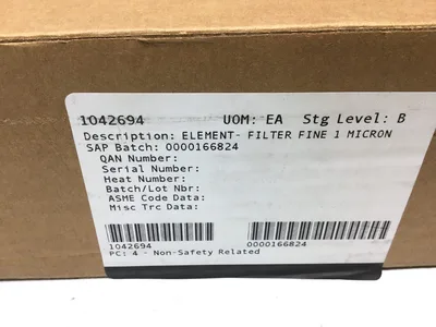 Swift Cartridge Filter Element SF9601-13-1UMV 1 Micron Microglass