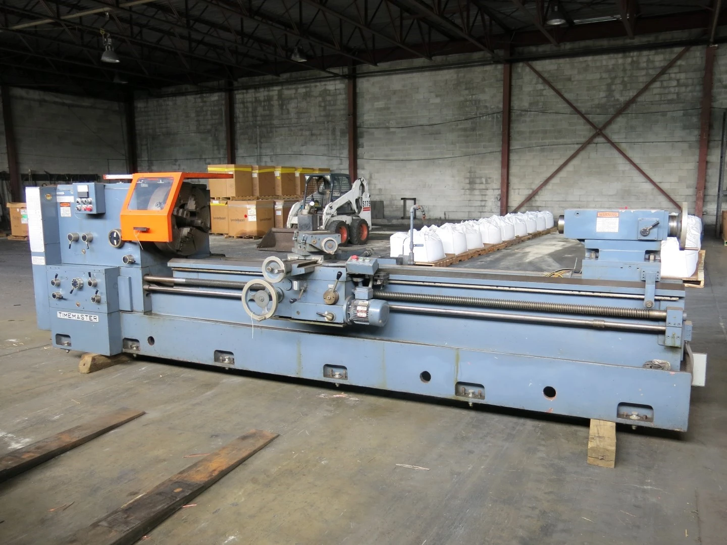 GURUTZPE TIMEMASTER SUPER AT 28″ X 118″ HOLLOW SPINDLE LATHE 10″ HOLE