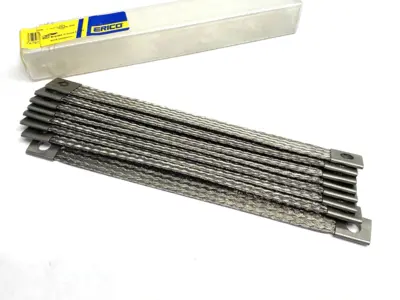 USED NVENT ERICO ERIFLEX BRAIDED GROUNDING STRAPS
