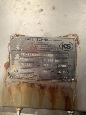 USED 2019 KARL SCHNELL Mixer 1000