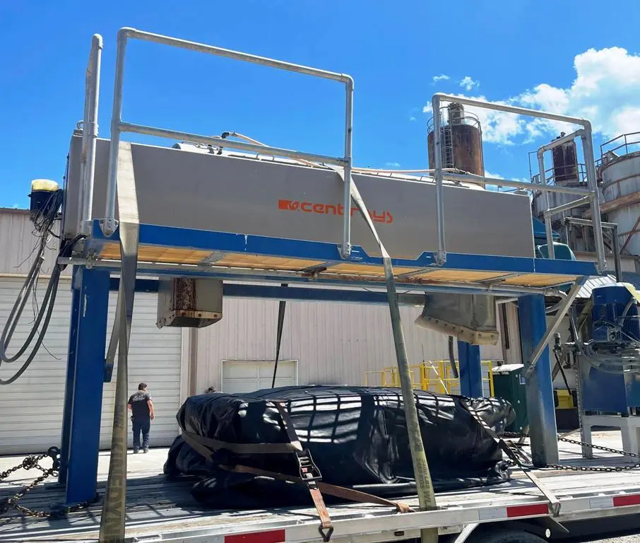 Centrisys CS 18-4HC decanter centrifuge, A890 duplex SS.