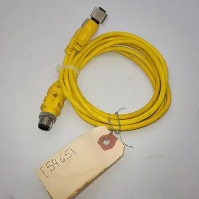 Used LUMBERG AUTOMATION LUMBERG AUTOMATION E54651 DUAL END FEMALE / 1 METER LONG W/ SPLITTER (4 PRONG MALE) Cable & Wire | ND Industrial Surplus #1219707