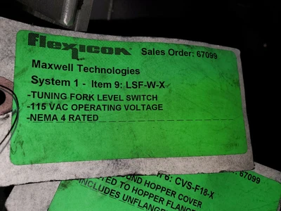 USED Flexicon BATCH SYSTEM