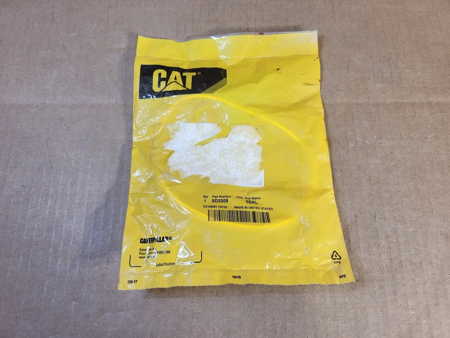 NEW CATERPILLAR 8D3308