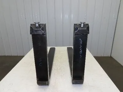 Kenhar K2100U 4x36" Class 2 Steel Forklift Forks Tines 16" Carriage 1-Pair