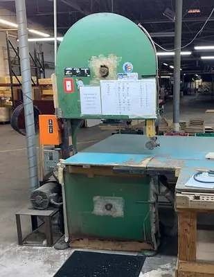 USED MOAK 36" BANDSAW