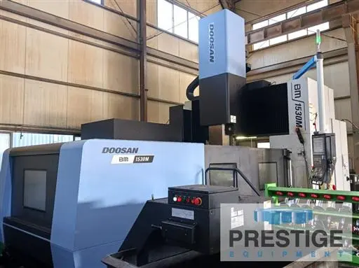 Used 2021 DOOSAN BM1530M Gantry Machining Centers (incld. Bridge & Double Column) New York US | Prestige Equipment #147341