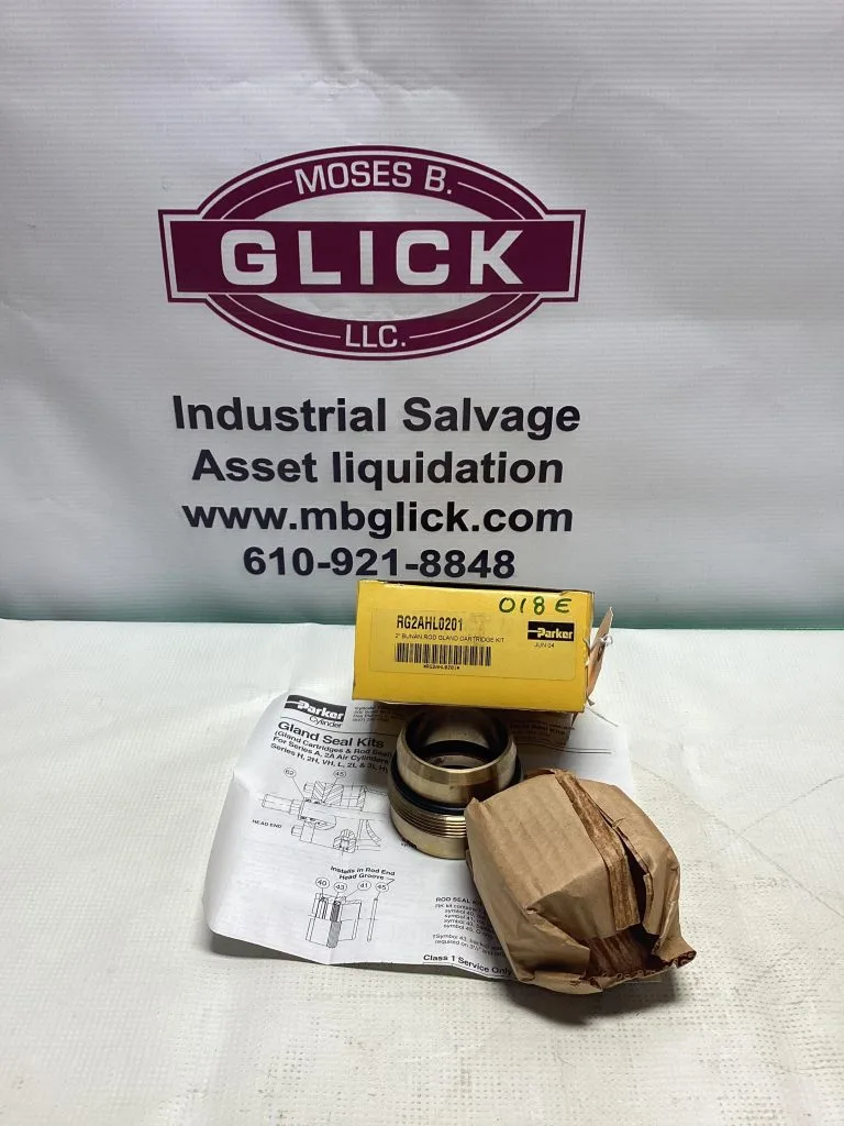 Parker RG2AHL0201; 2″ Hydraulic Rod Gland Cylinder Kit -NIB