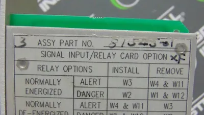 Bently Nevada 3300 Series Signal Relay Board 81545-01 Board Rev. V Used