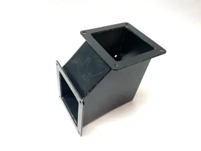 Used HOFFMAN NVENT FEED-THROUGH WIREWAY ELBOW FITTING BLACK Valves/Fittings | Maverick Industrial Sales #1109534