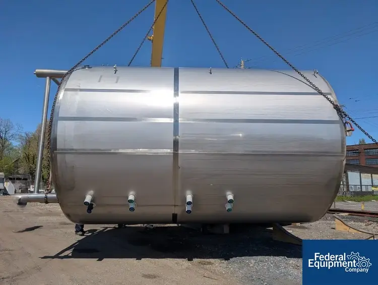 Used Quality Tank Solutions 12,400 Gal Quality Tank Solutions Tank, 304 S/S Stainless Steel Tanks Ohio US | Federal Equipment Company #127667