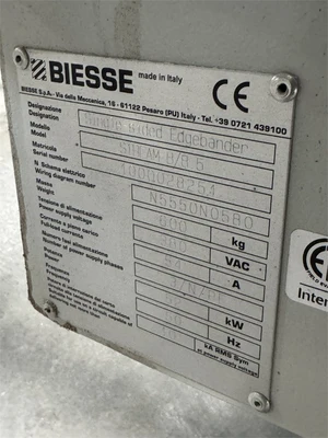 Used 2018 BIESSE STREAM B 8.5 Edge Banders Florida US | MachineryMax #1463997